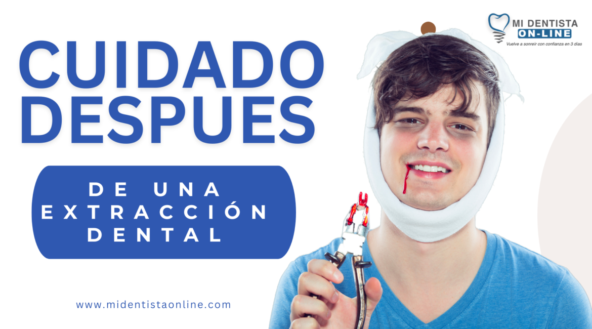 Extracciones dental en paciente