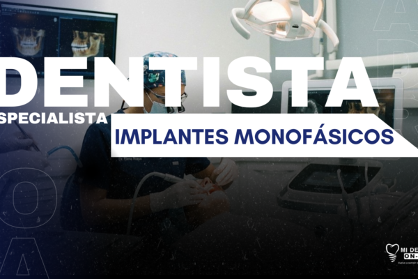 Dentista especialista en implantes dentales